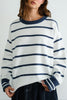 Ocean Mist Striped Sweater