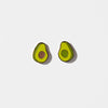 Avocado & Seed Stud Earrings