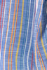Sadie Blue Multi Colored Striped Button Down Shirt