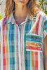 Dream In Color Plaid Button Down Shirt