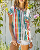 Dream In Color Plaid Button Down Shirt