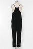 Heavenly Soft Scoop Neck Black Jumpsuit