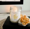 Citrine Crystal Candle - Success