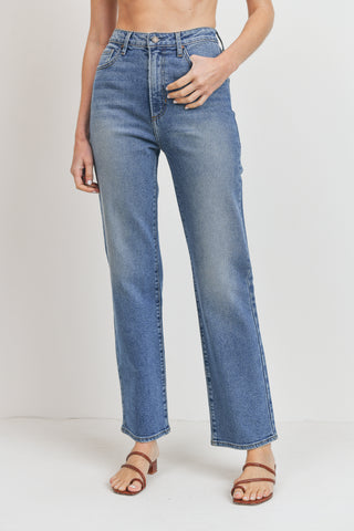Ava Cotton Gauze Elastic Waist Pant in Carmel
