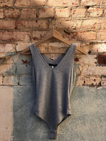 Mia Essential Two Layer Semi Crop Tank Top In Orange