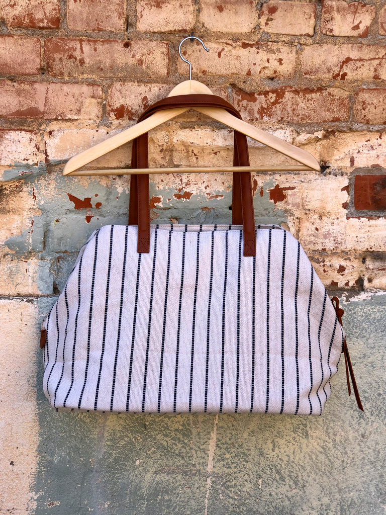 Day Break Oversized Striped Tote