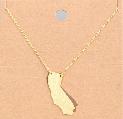 Little Initial Necklace In Gold