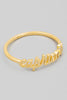 Zodiac Dainty Cursive Ring