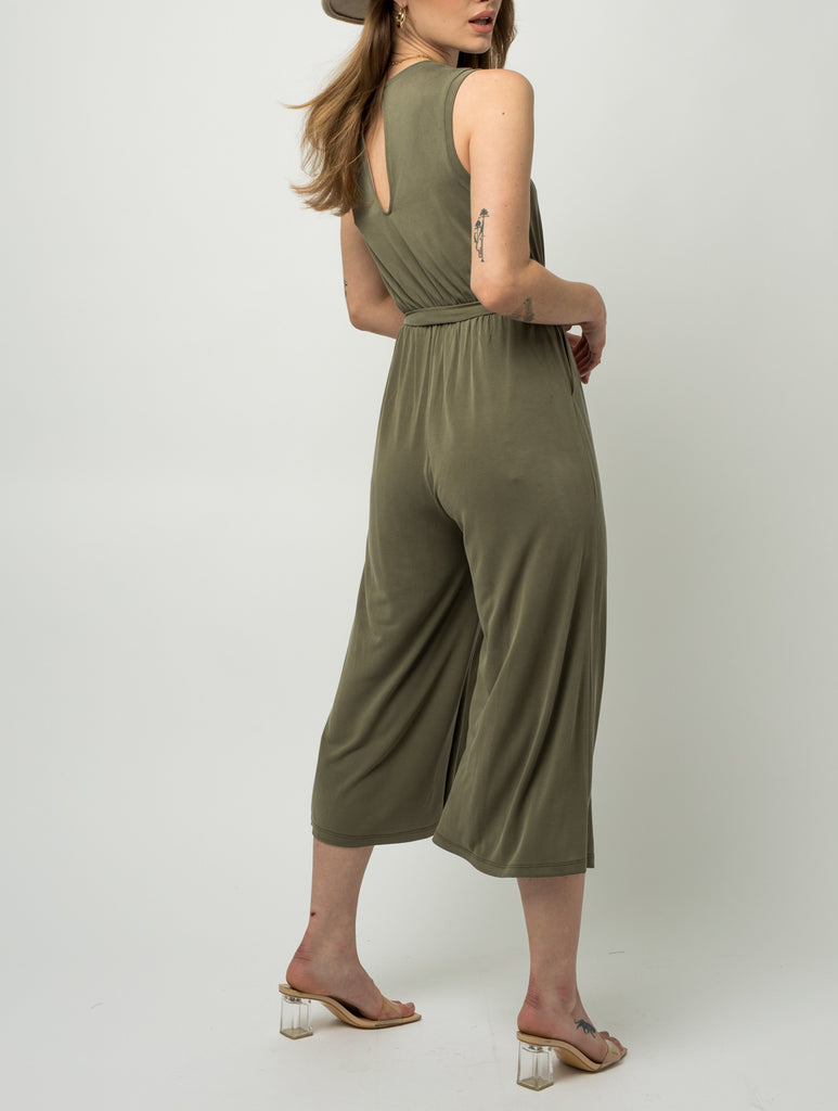 Have To Have It Olive Jumpsuit