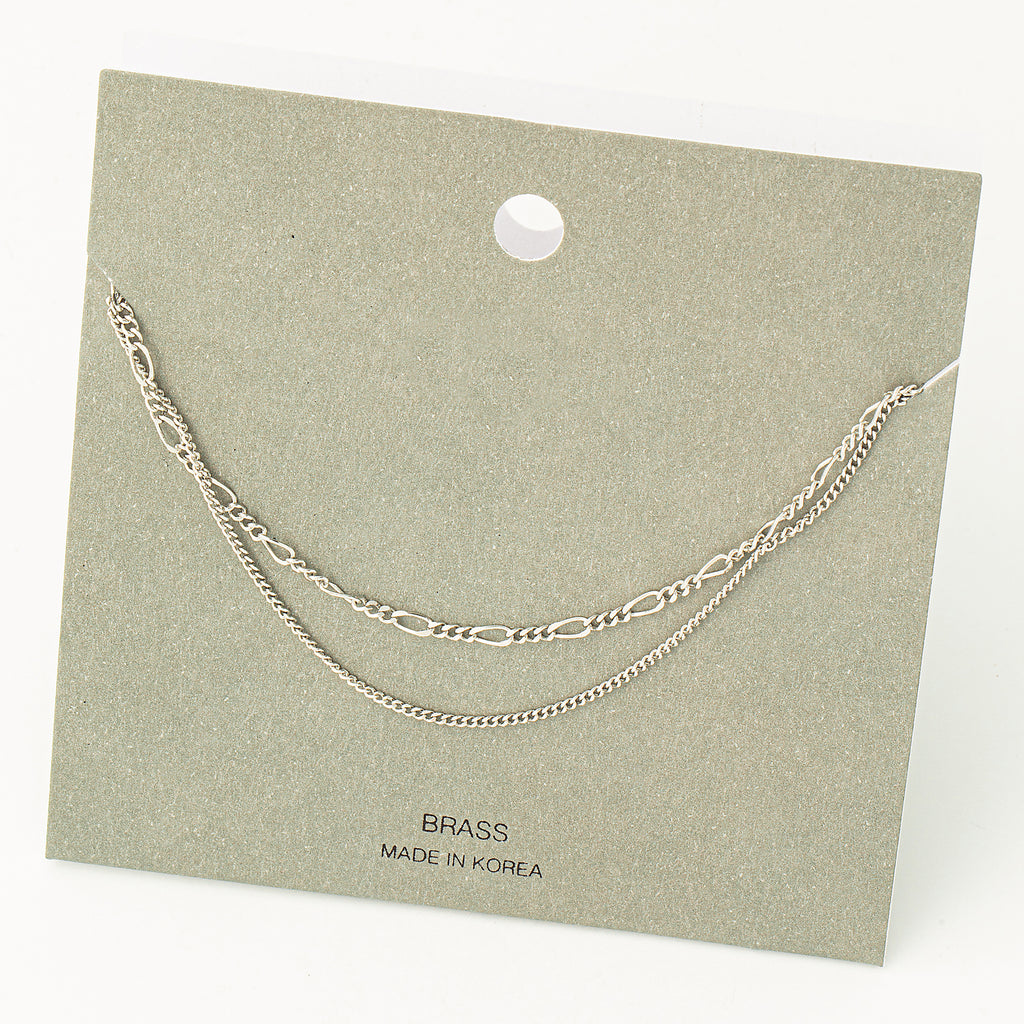 Daily Favorite Silver Chain Necklace