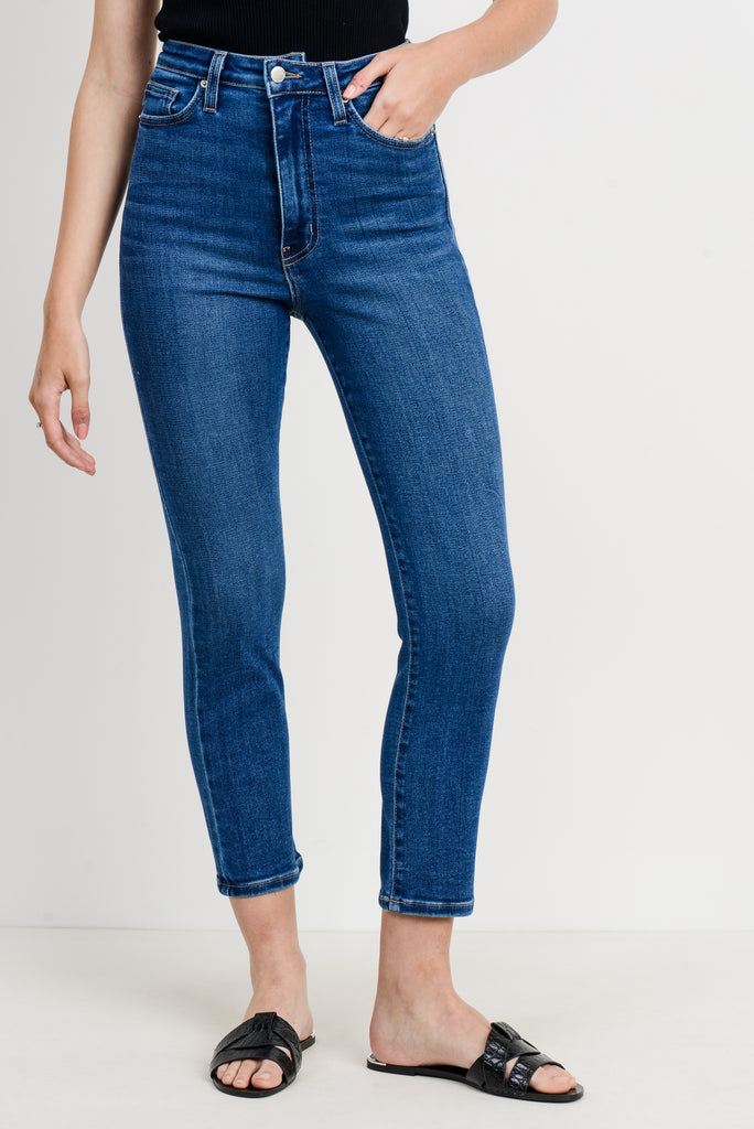 Ultra High Rise Classic Skinny Jean In Blue By LTJ