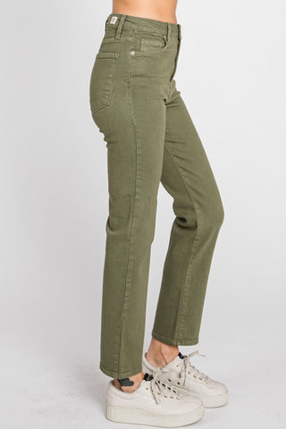 Leave It To Me Wide Leg Trouser In Ash Grey