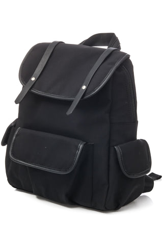 Eastwood Small Side Satchel in Black