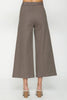 Leave It To Me Wide Leg Trouser In Ash Grey