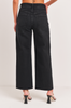 Taking Control Black High Rise Utility Wide Leg Jean