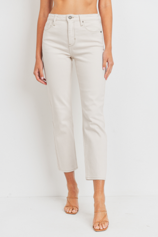 Addison Navy Linen Trouser Short
