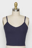 Most Wanted Essential Ribbed Tank  In Navy