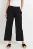 Chic Wide Leg Linen Trouser Pant In Black By LTJ