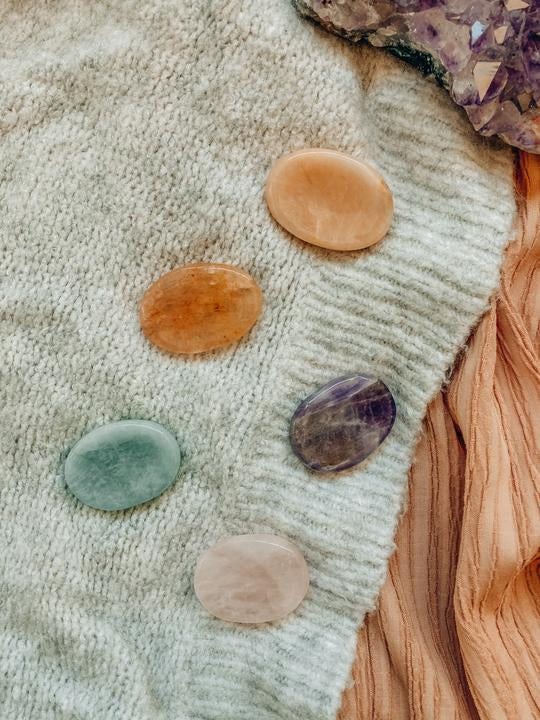 Rose Quartz Touch Stone