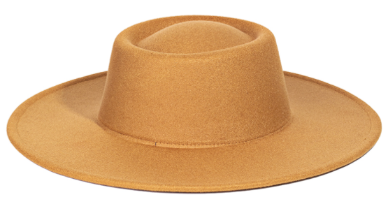 At A Glance Hat In Camel