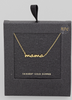 Dainty Mama Necklace (14K Gold Dipped)