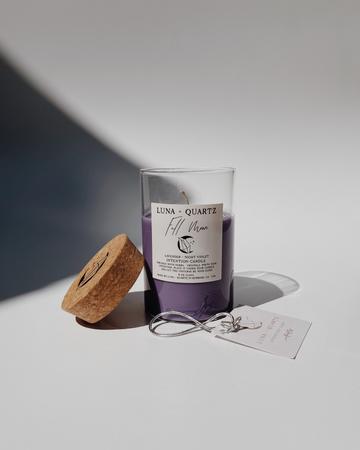Full Moon | Intention Candle - Lavender and Night Violet