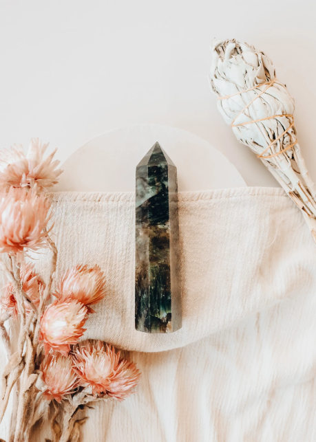 Labradorite Crystal Point