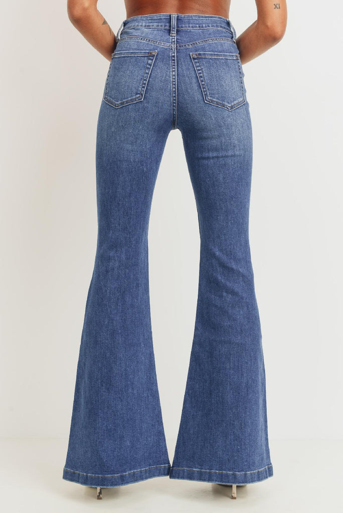 The Cher Ultra High Waist Bell Bottom Jeans