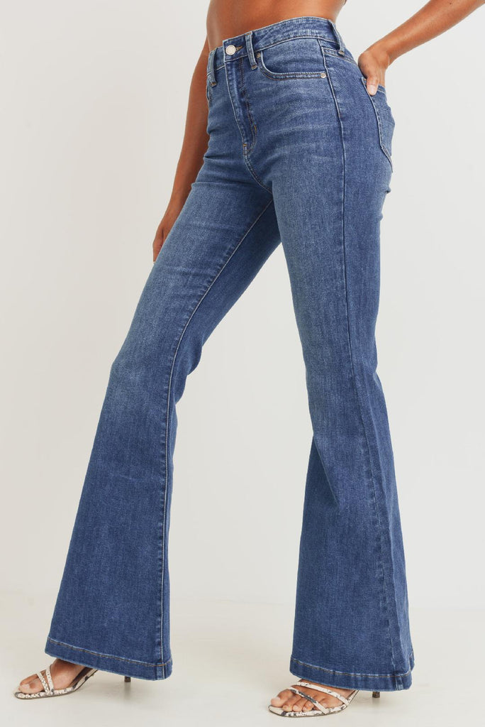 The Cher Ultra High Waist Bell Bottom Jeans