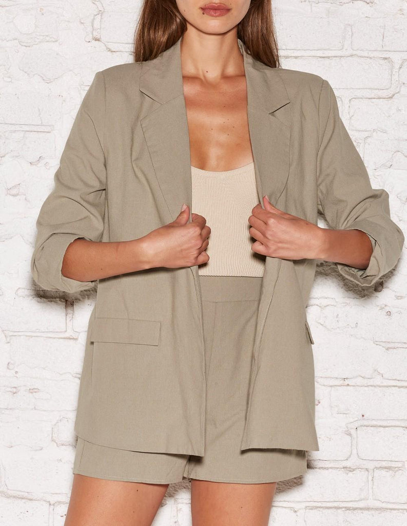The Main Event Blazer And Short Set