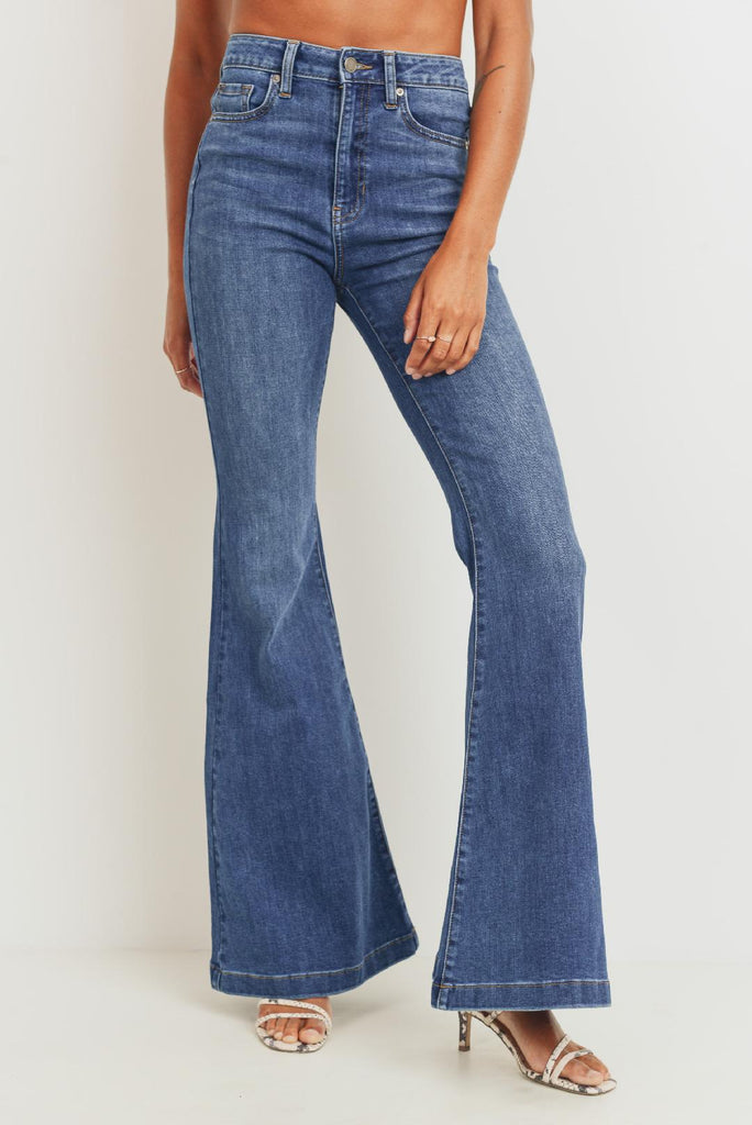 The Cher Ultra High Waist Bell Bottom Jeans