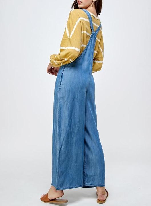 In The Know & On The Go Denim Overalls