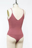 Must Have Soft Double Layer Cami Bodysuit In Soft Wine
