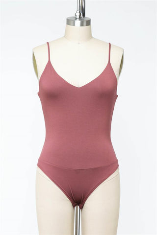 Mia Essential Two Layer Semi Crop Tank Top In Orange