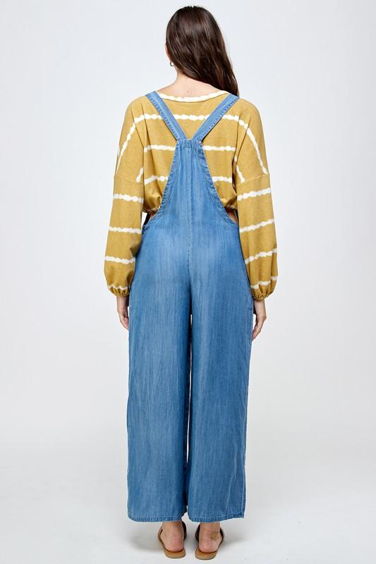 In The Know & On The Go Denim Overalls