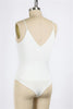 Must Have Soft Double Layer Cami Bodysuit In Ivory